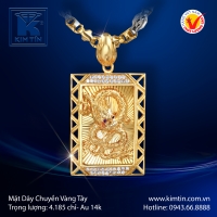 Mặt Dây Chuyền Vàng Tây 14K