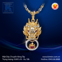 Mặt Dây Chuyền Vàng Tây 18K