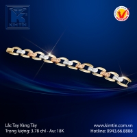 Lắc Tay Vàng Màu 18K