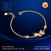 Lắc Tay Vàng Màu 14K