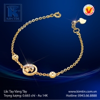 Lắc Tay Vàng Màu 14K