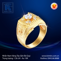 Nhẫn nam Vàng 10K