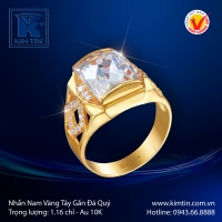 Nhẫn nam Vàng 10K
