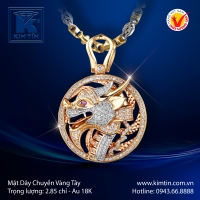 Mặt Dây Chuyền Vàng Tây 18K