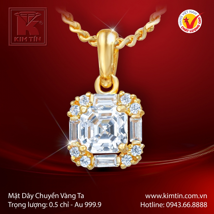 Mặt dây chuyền Vàng 24K