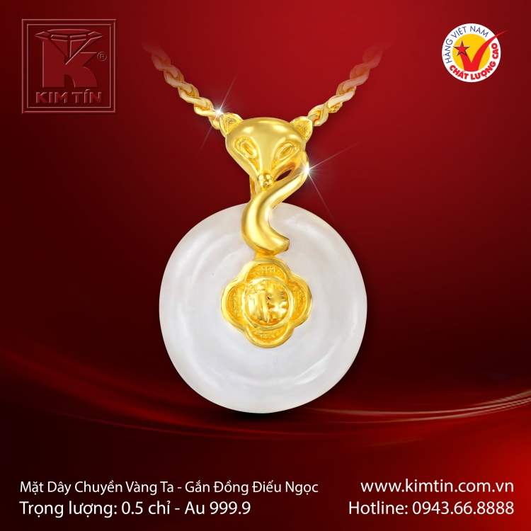 Mặt dây chuyền Vàng 24K