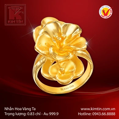 Nhẫn Nữ Vàng 24K 
