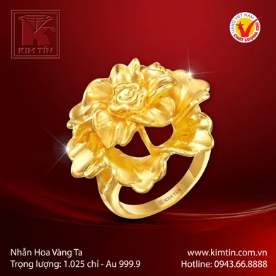 Nhẫn Nữ Vàng 24K 