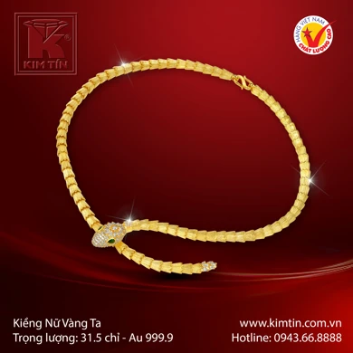 Kiềng Nữ Vàng 24K