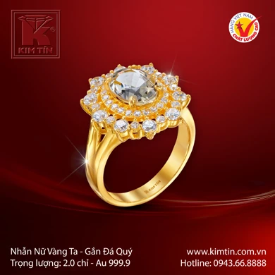 Nhẫn nữ Vàng 24K