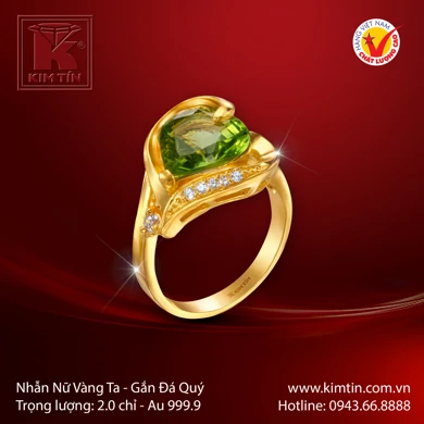 Nhẫn nữ Vàng 24K