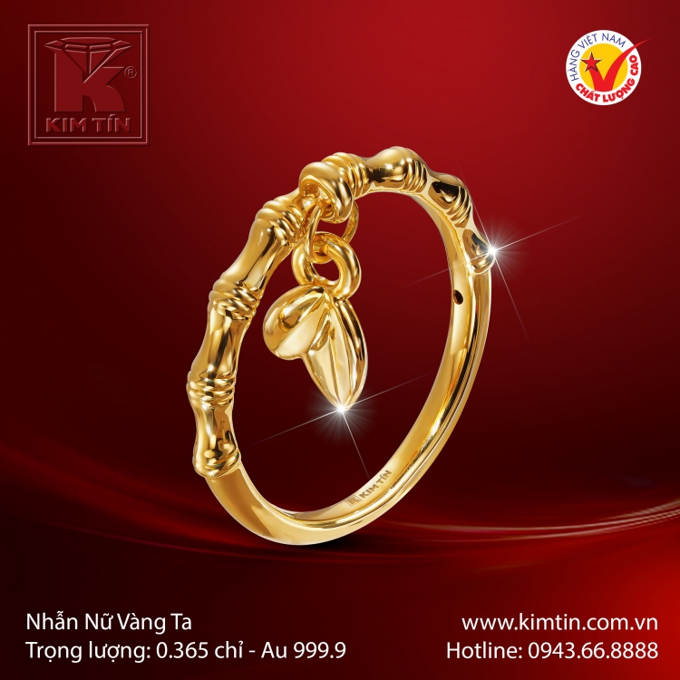 Nhẫn Nữ Vàng 24K