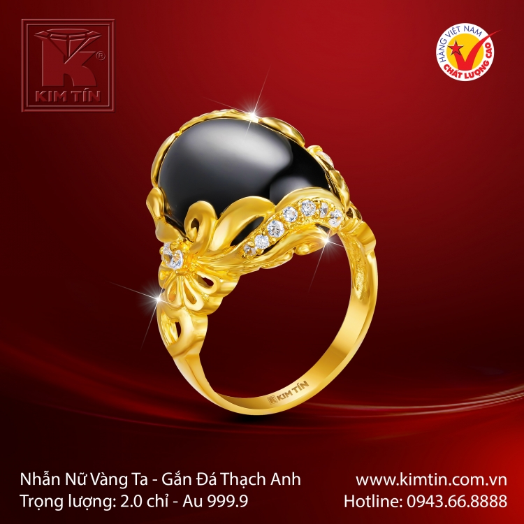 Nhẫn Nữ Vàng 24K