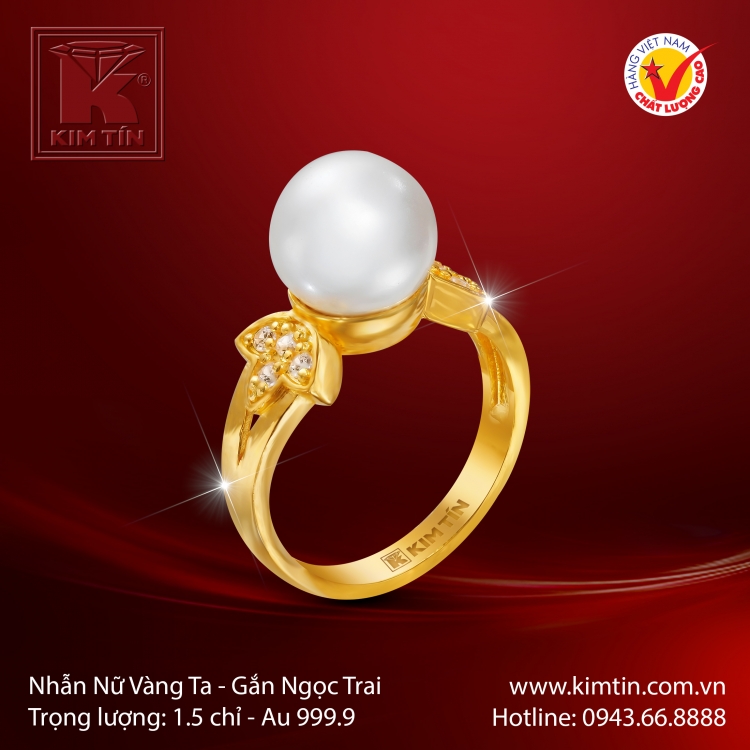 Nhẫn Nữ Vàng 24K