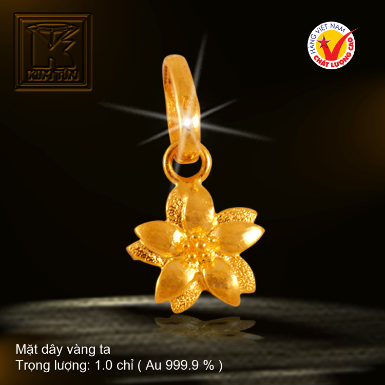 Mặt dây vàng 24K